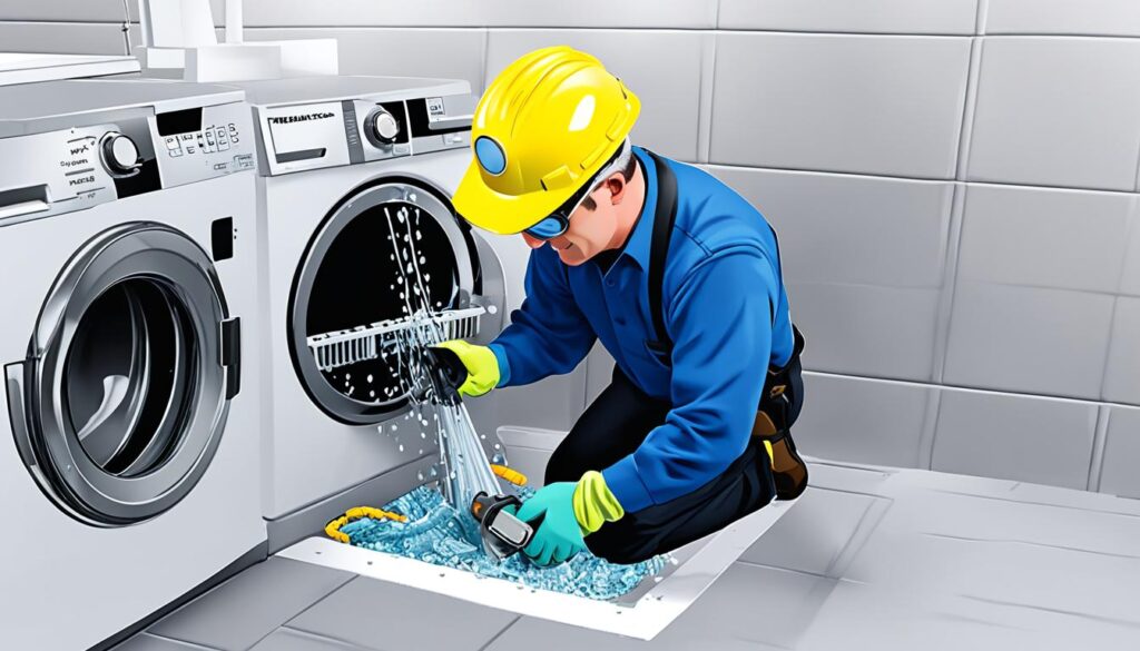 Waschmaschinen-Sicherheitsvorkehrungen