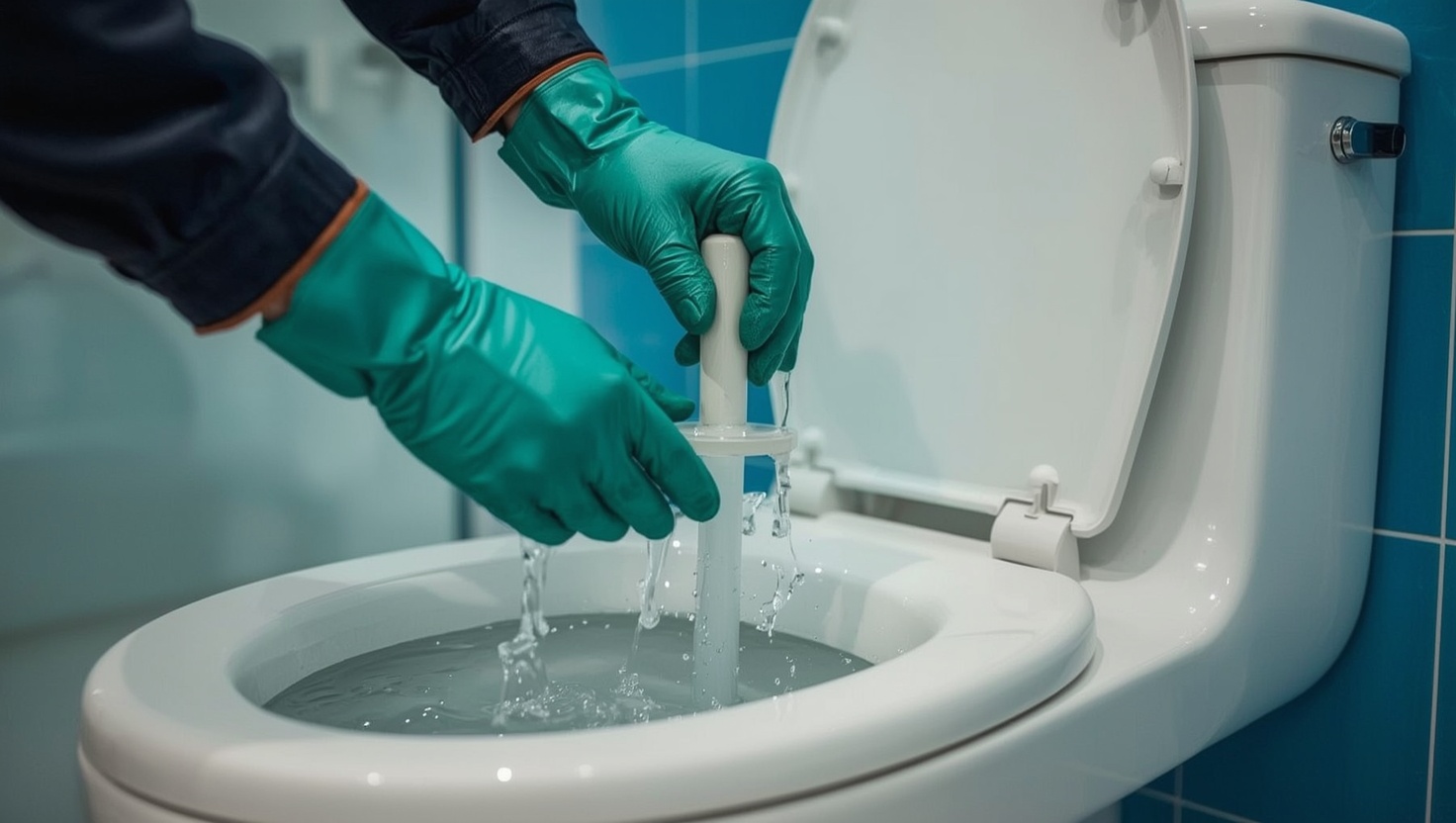 WC verstopft Wien – Sofortmaßnahmen mit Saugglocke